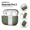 Tech-Protect Silikonowe etui Apple AirPods Pro 3 Olive Green