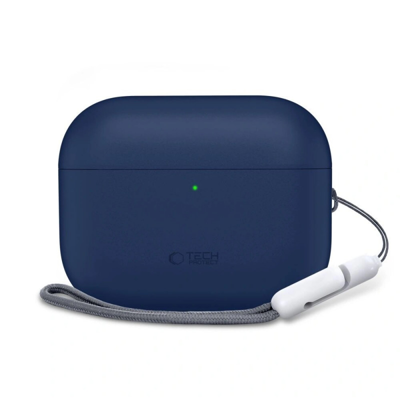 Tech-Protect Etui silikonowe Apple AirPods Pro 3 Navy Blue
