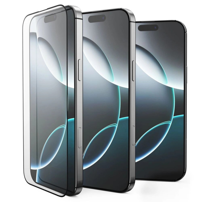 Tech-Protect Glass Fit+ Samsung Galaxy S25 FE czarny (2 szt.)