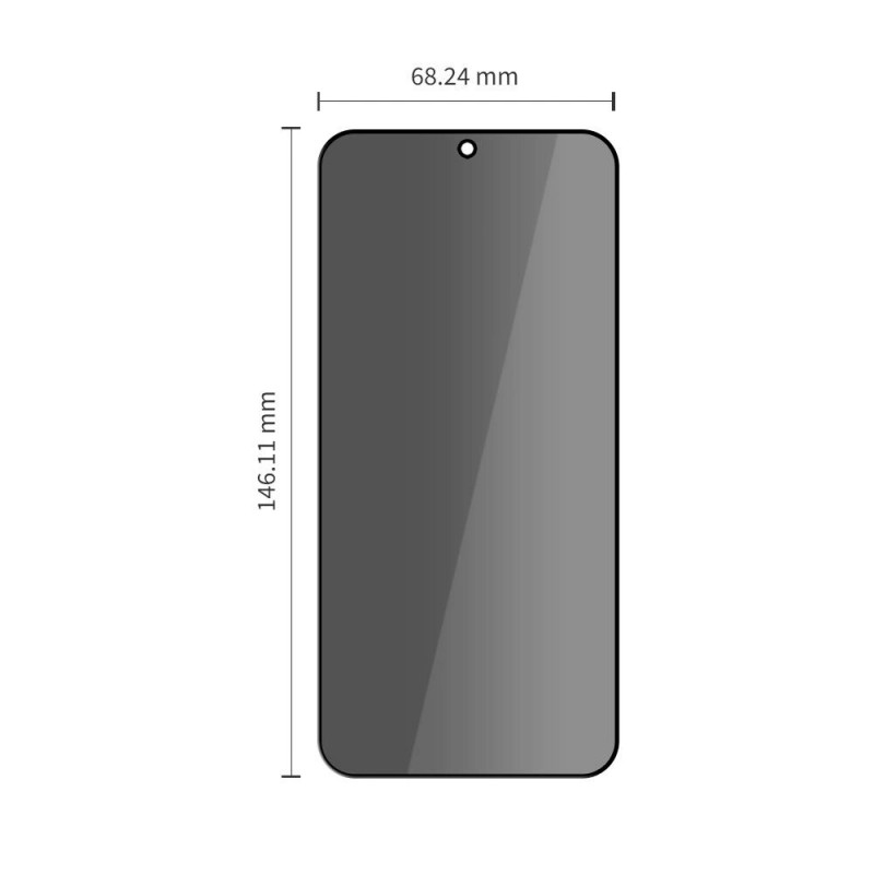 Tech-Protect Glass Spy+ Samsung Galaxy S26 Privacy (2 szt.)