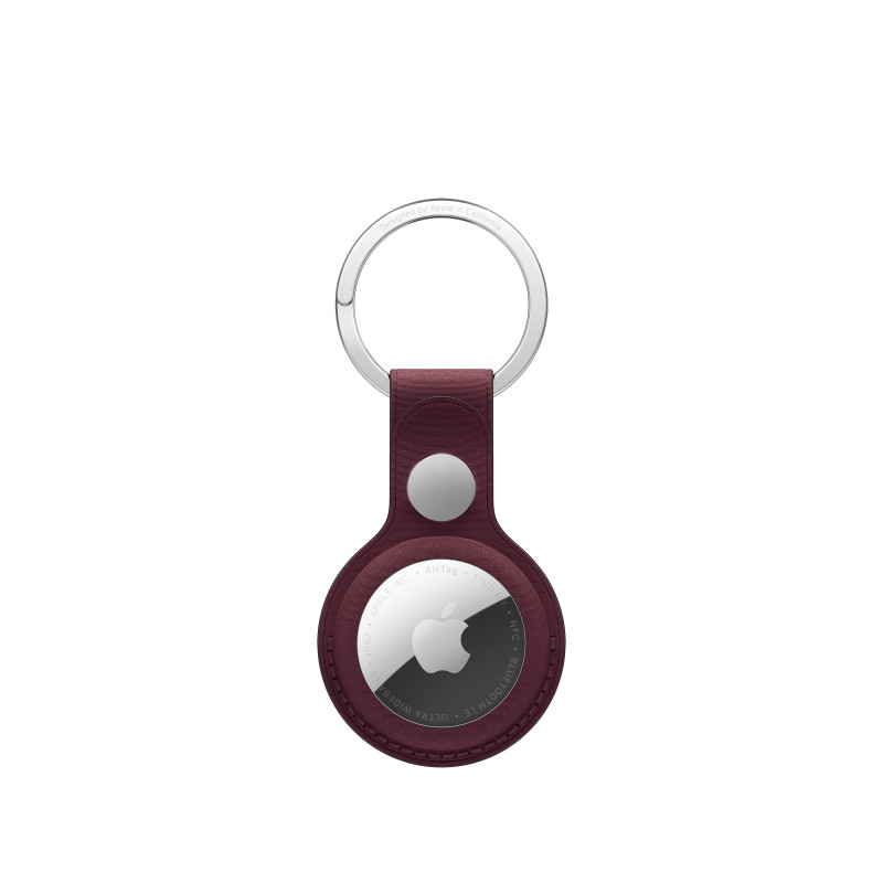 Apple AirTag FineWoven brelok do kluczy, burgund