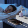 Tech-Protect NCM25 ładowarka ścienna USB-C PD 25W, Baby Purple