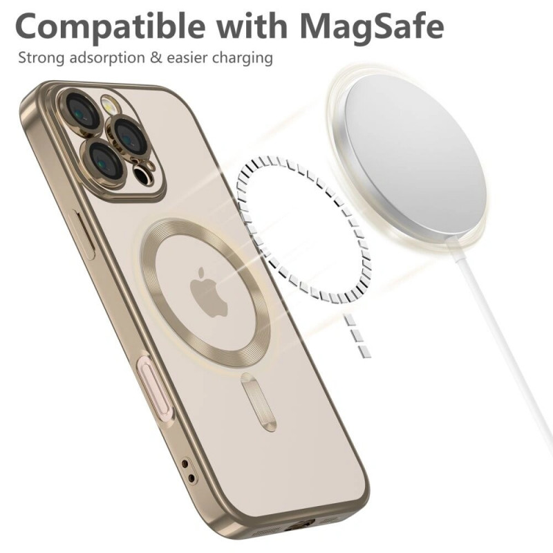 Etui Tech-Protect MagFlex MagSafe do Apple iPhone 16 Pro, złote