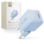 Tech-Protect NCM25 ładowarka ścienna USB-C PD 25W, Baby Blue