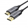 Tech-Protect UltraBoost kabel DisplayPort / HDMI 2.0, 4K 60 Hz, 200 cm, czarny