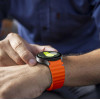 Tech-Protect Silikonowy pasek sportowy do Samsung Galaxy Watch 4/5/5 Pro/6/7/FE, pomarańczowy