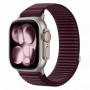 Pasek Tech-Protect NylonLoop do Apple Watch 8 / 9 / 10 / 11 / 12 / SE (40 / 41 / 42 mm), Deep Burgundy
