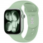 Tech-Protect Silikonowy pasek do Apple Watch 8 / 9 / 10 / 11 / 12 / SE (40 / 41 / 42 mm), Pistachio
