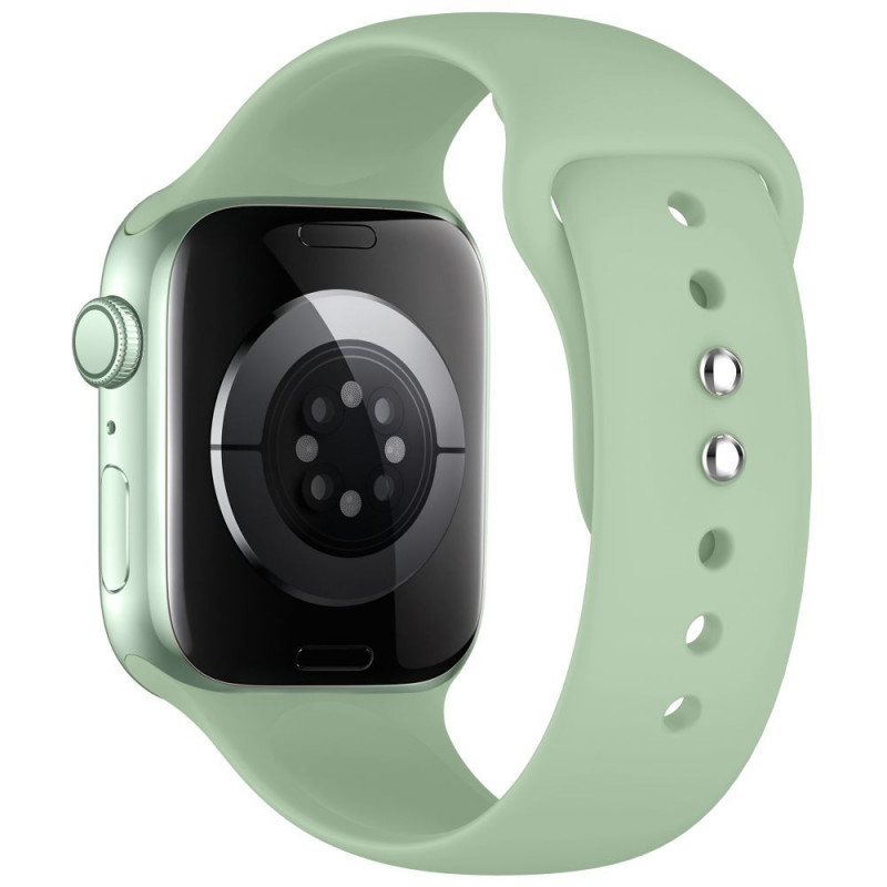 Tech-Protect Silikonowy pasek do Apple Watch 8 / 9 / 10 / 11 / 12 / SE (40 / 41 / 42 mm), Pistachio