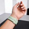 Tech-Protect Silikonowy pasek do Apple Watch 8 / 9 / 10 / 11 / 12 / SE (40 / 41 / 42 mm), Pistachio