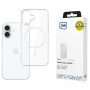 3MK MagCase MagSafe Apple iPhone 16 Plus, przezroczyste