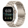 Tech-Protect Stainless pasek ze stali nierdzewnej do Apple Watch 8 / 9 / 10 / 11 / 12 / SE / Ultra (44 / 45 / 46 / 49 mm), Starlight
