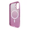 Etui silikonowe MagSafe Puro Gradient dla iPhone 16, różowe