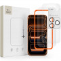 Tech-Protect Zestaw szkła hartowanego Easy Set+ do ekranu i obiektywu Apple iPhone 18 Pro, Clear (3 szt.)