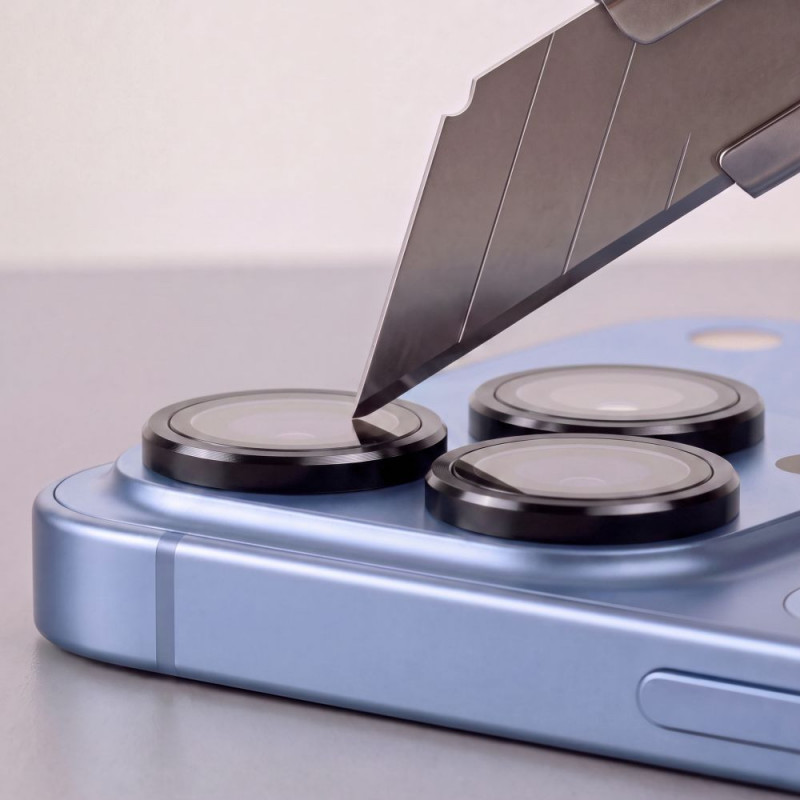 Tech-Protect Camring Fit+ osłona aparatu na Apple iPhone 18 Pro / 18 Pro Max, czarna