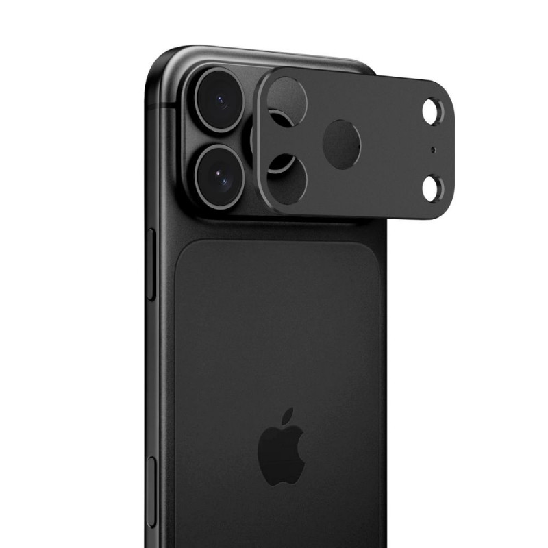 Tech-Protect Camalloy Fit+ osłona aparatu dla Apple iPhone 18 Pro Max, czarna