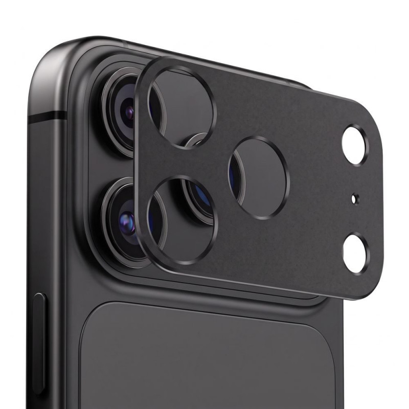 Tech-Protect Camalloy Fit+ osłona aparatu dla Apple iPhone 18 Pro Max, czarna