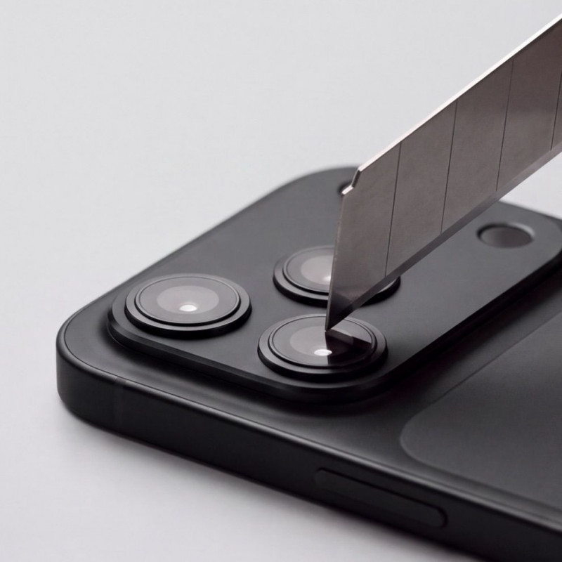 Tech-Protect Camalloy Fit+ osłona aparatu dla Apple iPhone 18 Pro Max, czarna