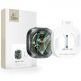 Tech-Protect Easy Set+ szkło hartowane do Samsung Galaxy Watch Ultra 2 2026 47 mm, przezroczyste (2 szt.)
