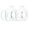 Tech-Protect Easy Set+ szkło hartowane do Samsung Galaxy Watch Ultra 2 2026 47 mm, przezroczyste (2 szt.)