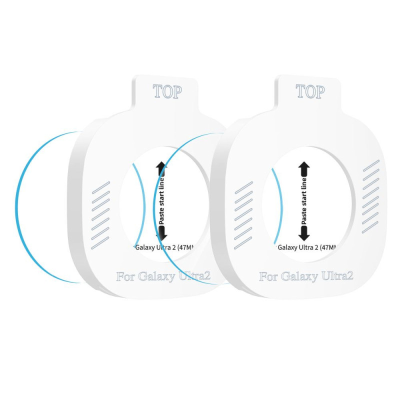 Tech-Protect Easy Set+ szkło hartowane do Samsung Galaxy Watch Ultra 2 2026 47 mm, przezroczyste (2 szt.)
