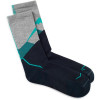 Buff Merino Lightweight Crew Sock LWC1, Teal, L