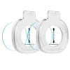 Tech-Protect Easy Set+ szkło hartowane do Samsung Galaxy Watch 8 / 9 44 mm, Clear (2 szt.)