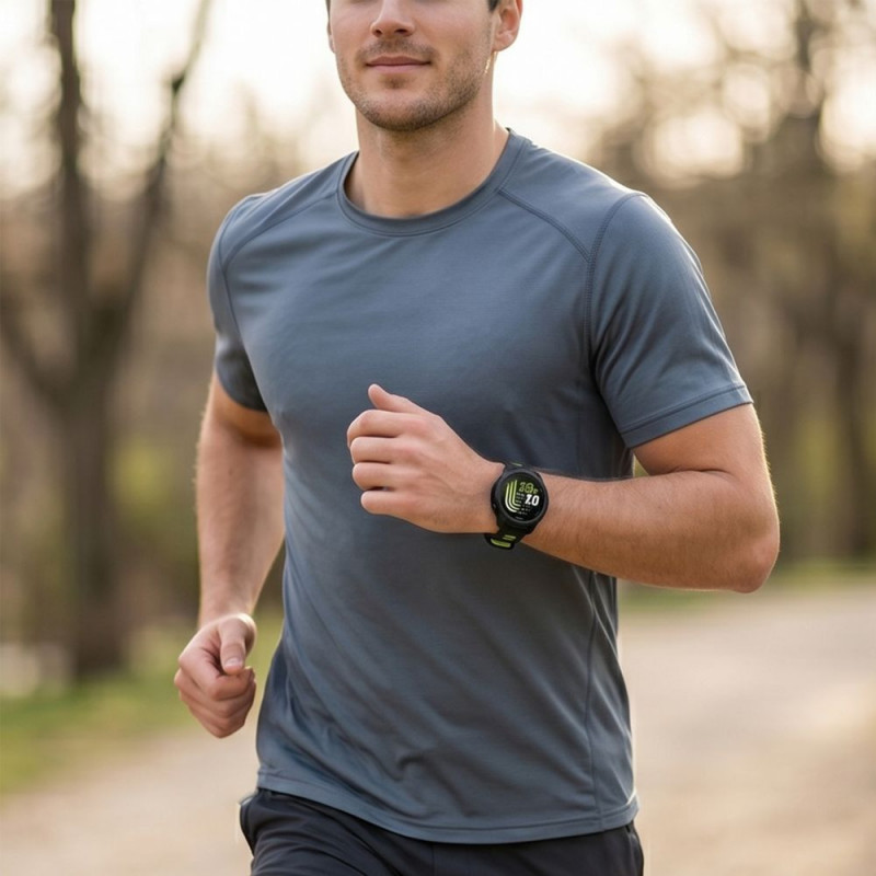 Etui ochronne Tech-Protect Defense Air dla Garmin Forerunner 70 / 170, czarny