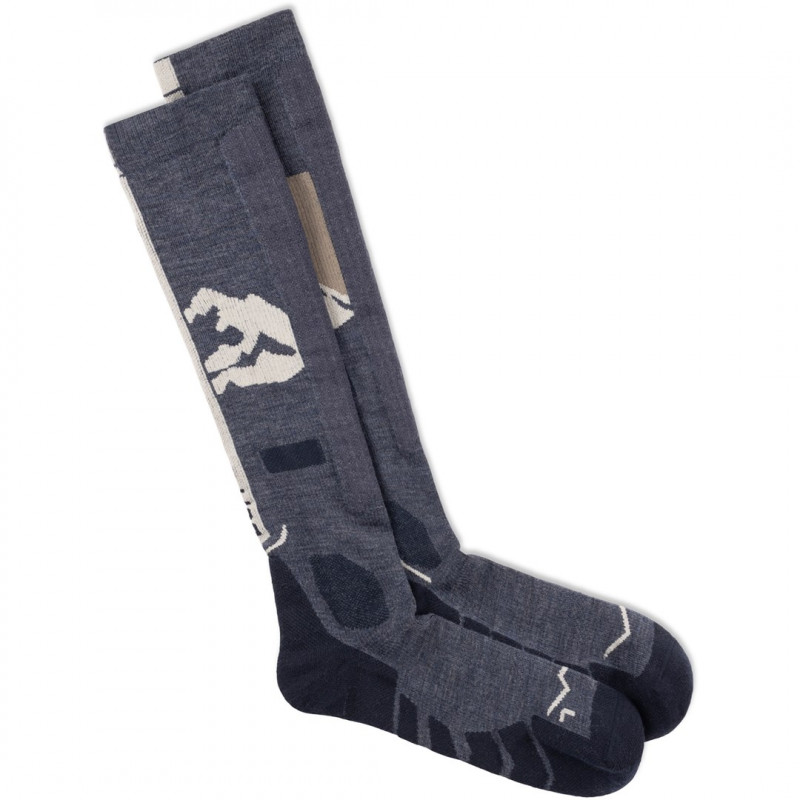 Skarpety Buff Merino HW Over The Calf HWO1, Night Blue, L
