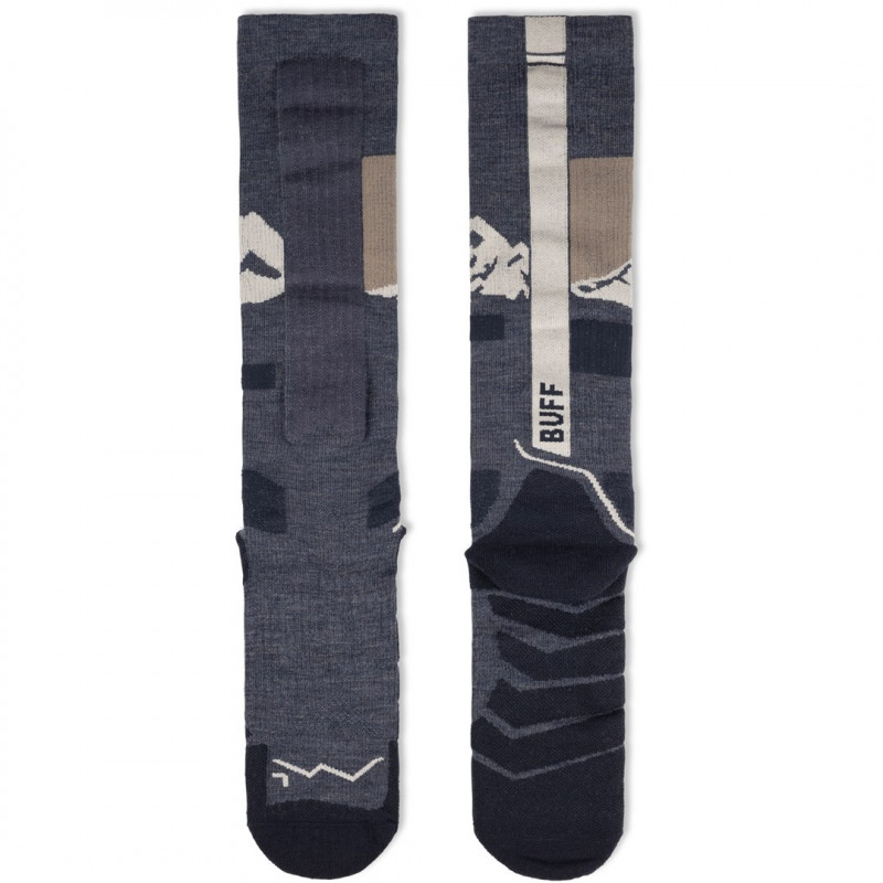 Skarpety Buff Merino HW Over The Calf HWO1, Night Blue, L
