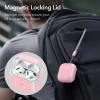 Etui ESR Orbit HaloLock MagSafe dla Apple AirPods 4, różowe