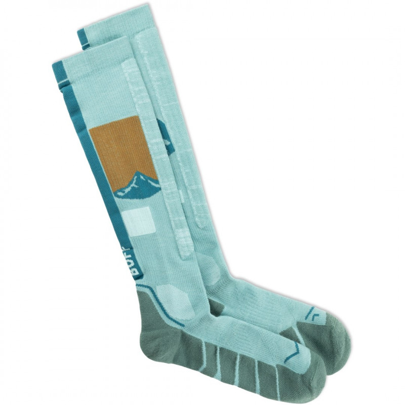 Skarpety Buff Merino HW Over The Calf Socks HWO1 Sea Green L