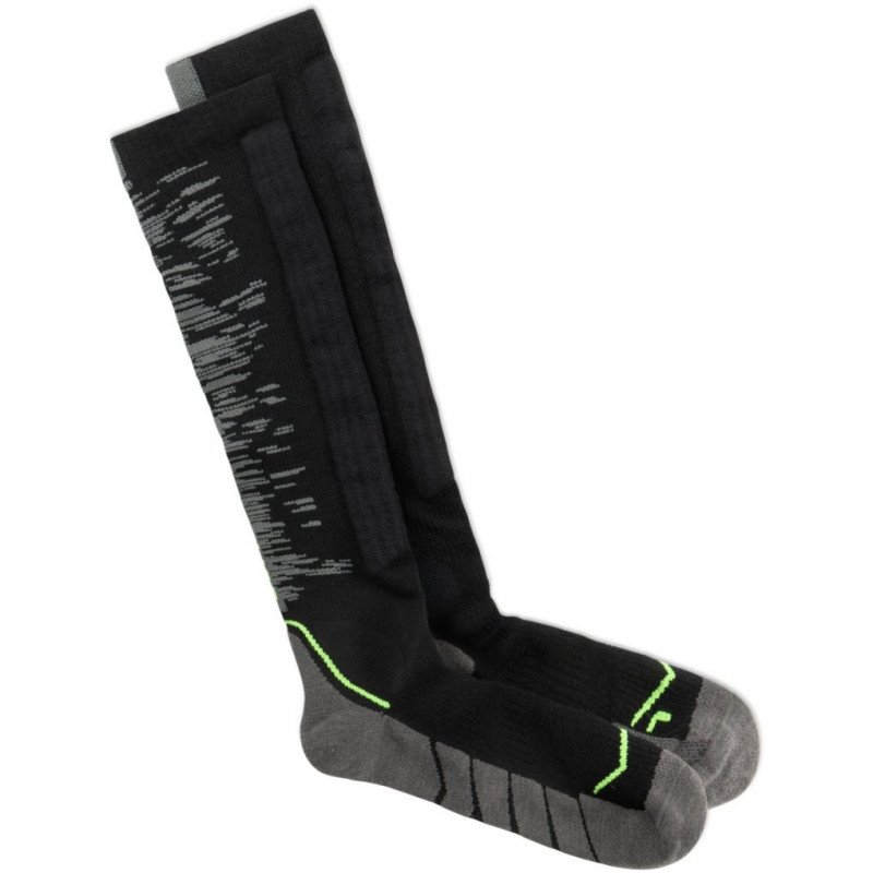Buff Merino HW Over The Calf Socks HWO2 Black L