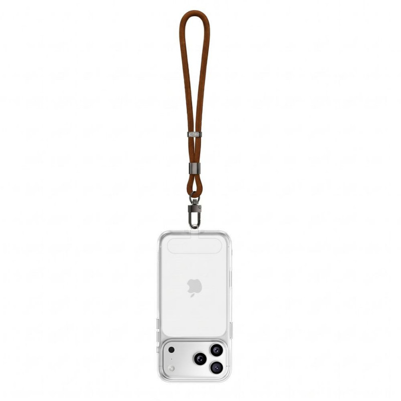 Tech-Protect C11S Rope smycz na nadgarstek, Walnut Brown