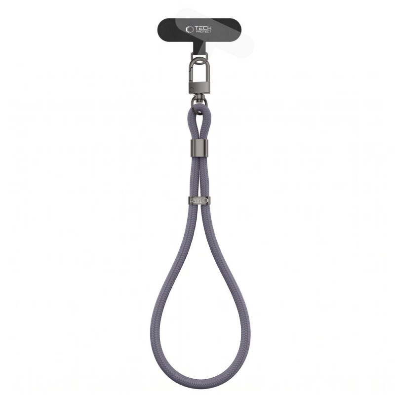 Tech-Protect C11S Rope smycz na nadgarstek, Shadow Grey