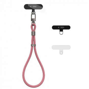 Tech-Protect C11S Rope smycz na nadgarstek, Dusty Rose