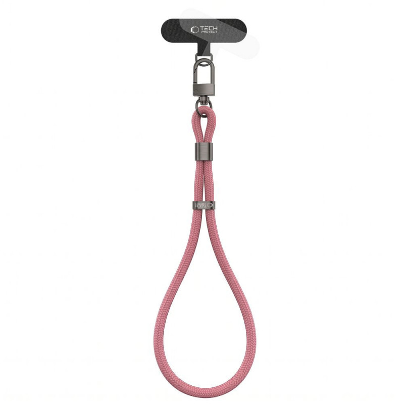 Tech-Protect C11S Rope smycz na nadgarstek, Dusty Rose