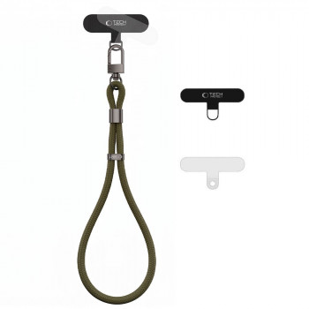 Tech-Protect C11S Rope smycz na nadgarstek, Nomad Khaki