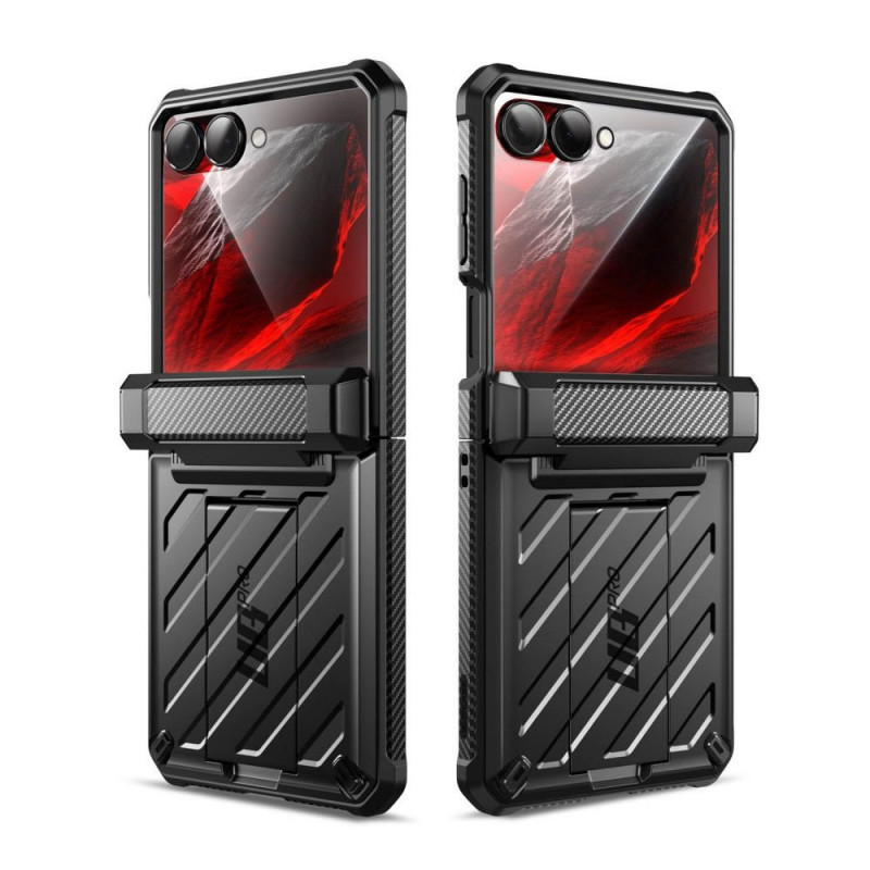 Etui Supcase Unicorn Beetle Pro do Samsung Galaxy Z Flip 8, czarny
