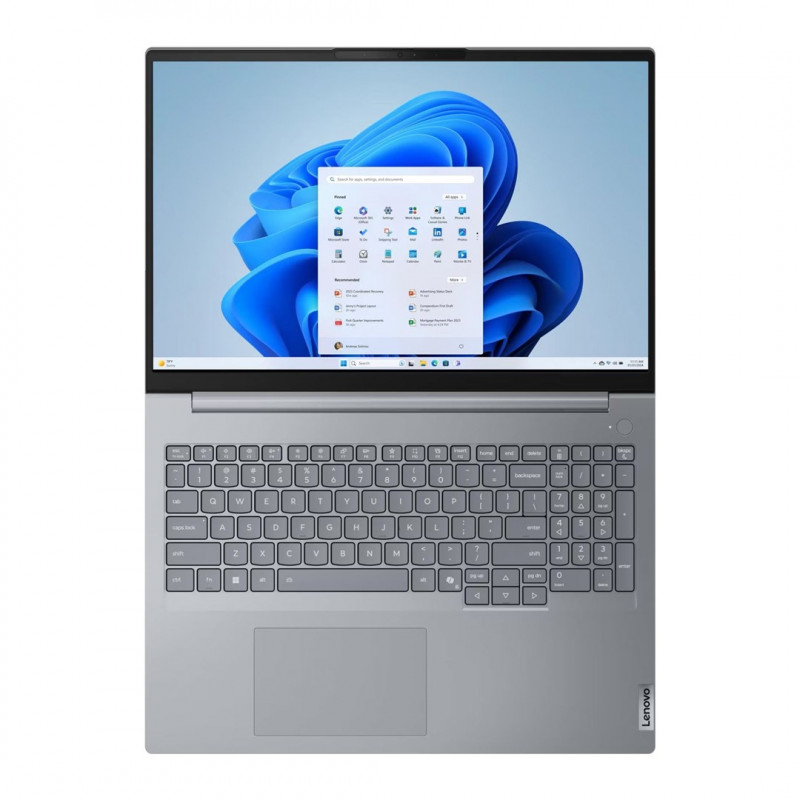 Lenovo ThinkBook 16 G9 IRL 16" WUXGA Laptop, Intel Core 5 210H, 16 GB DDR5 RAM, 512 GB SSD, Windows 11 Pro, Arctic Grey + Kensington K64467M-M1