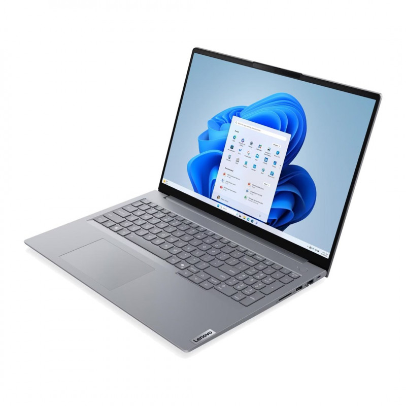 Lenovo ThinkBook 16 G9 IRL 16" WUXGA Laptop, Intel Core 5 210H, 16 GB DDR5 RAM, 512 GB SSD, Windows 11 Pro, Arctic Grey + Kensington K64467M-M1