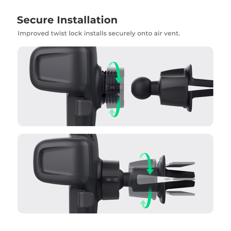 iOttie Easy One Touch 5 uchwyt samochodowy na kratkę nawiewu Flush Mount