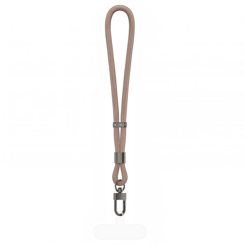 Tech-Protect C11S Rope smycz na nadgarstek, Mocha Beige