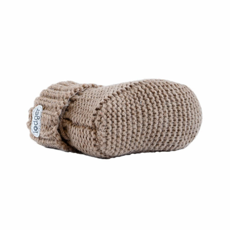 Lodger Slipper Folklore Merino Wool Baby Slippers, Buffalo, 0-6 m (SLM 535_0-6)