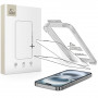 Tech-Protect Quick Set+ THP4498 Szkło hartowane folia ochronna na ekran dla Apple iPhone 17, czarny (2 szt.)