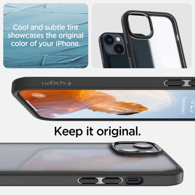 Etui Spigen Ultra Hybrid Apple iPhone 14 Plus / 15 Plus, Frost Black