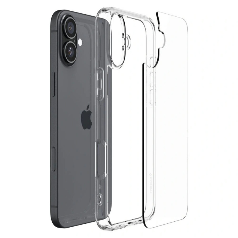 Etui Ultra Hybrid Spigen dla Apple iPhone 16, Crystal Clear
