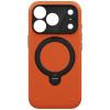 Etui UNIQ Elix dla Apple iPhone 18 Pro / 17 Pro, obrotowa podstawka 360, pomarańczowe