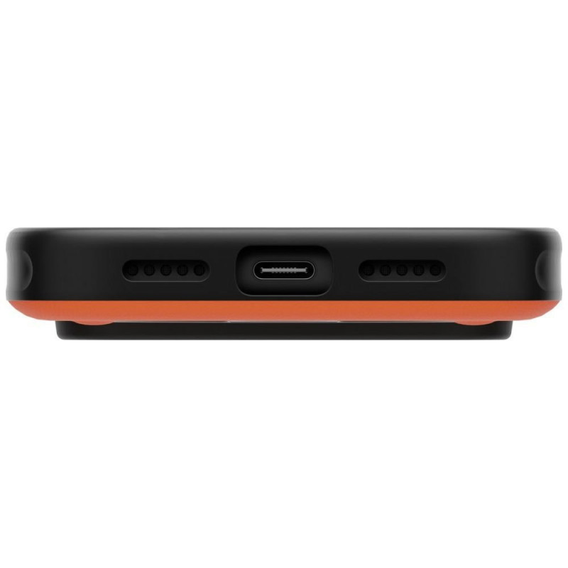 Etui UNIQ Elix dla Apple iPhone 18 Pro / 17 Pro, obrotowa podstawka 360, pomarańczowe