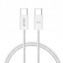 Kabel Tech-Protect Ultraboost Classic USB-C / USB-C PD, 60W, 3A, 100 cm, biały